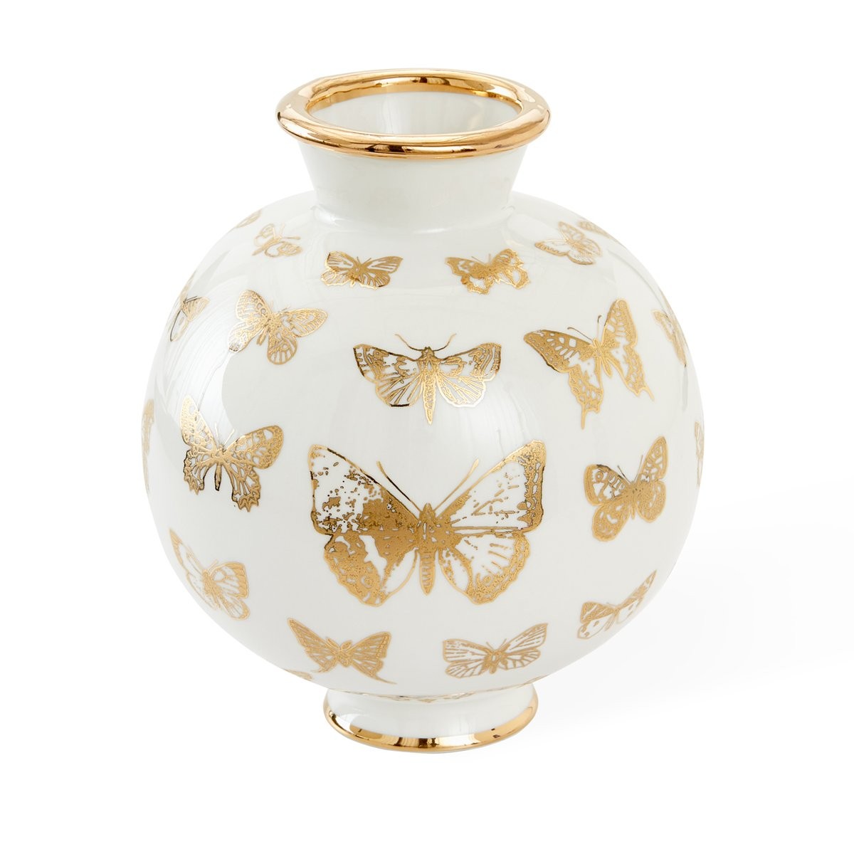 Jonathan Adler | Botanist Butterfly Round Vase