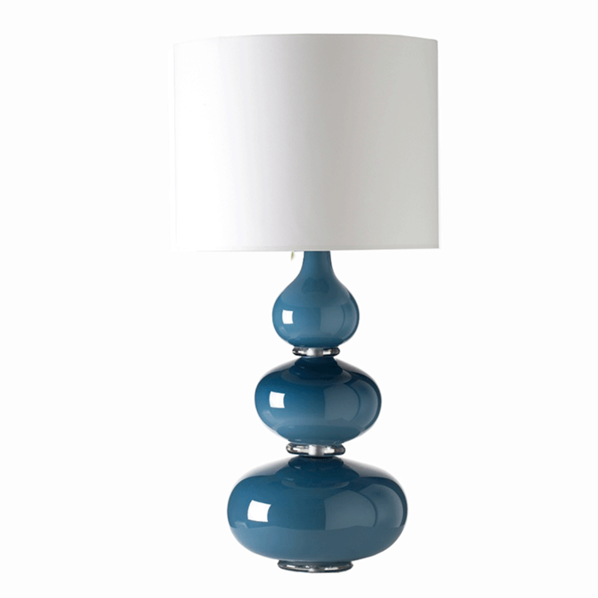 William Yeoward | Aragoa Table Lamp | Steel Blue