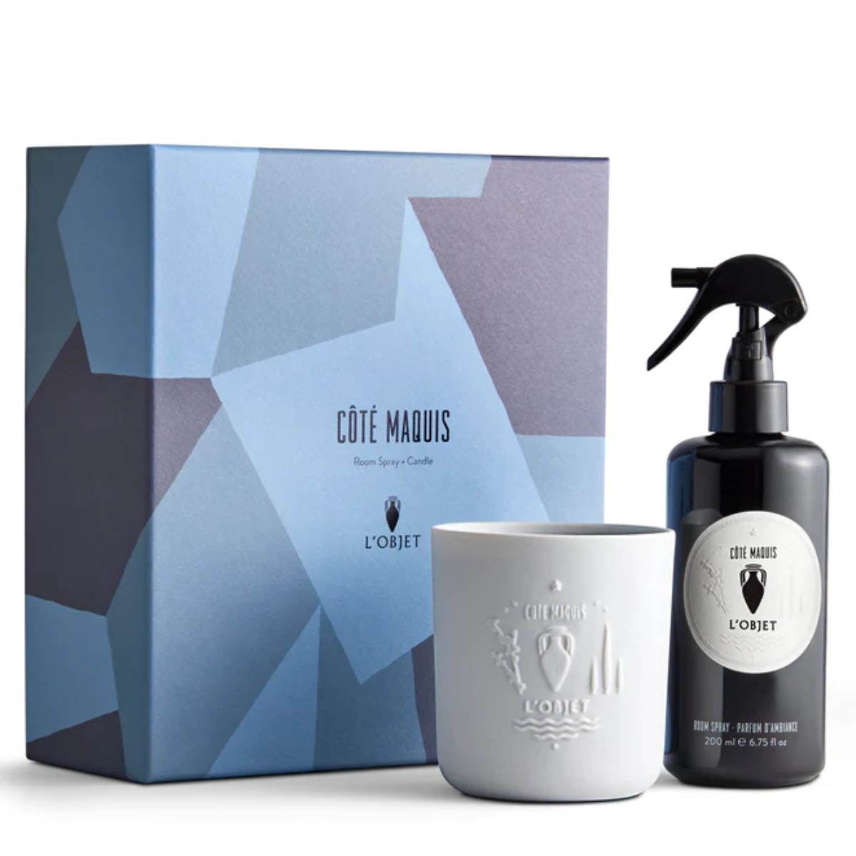 L’Objet | Cote Maquis Room Spray and Candle Gift Set