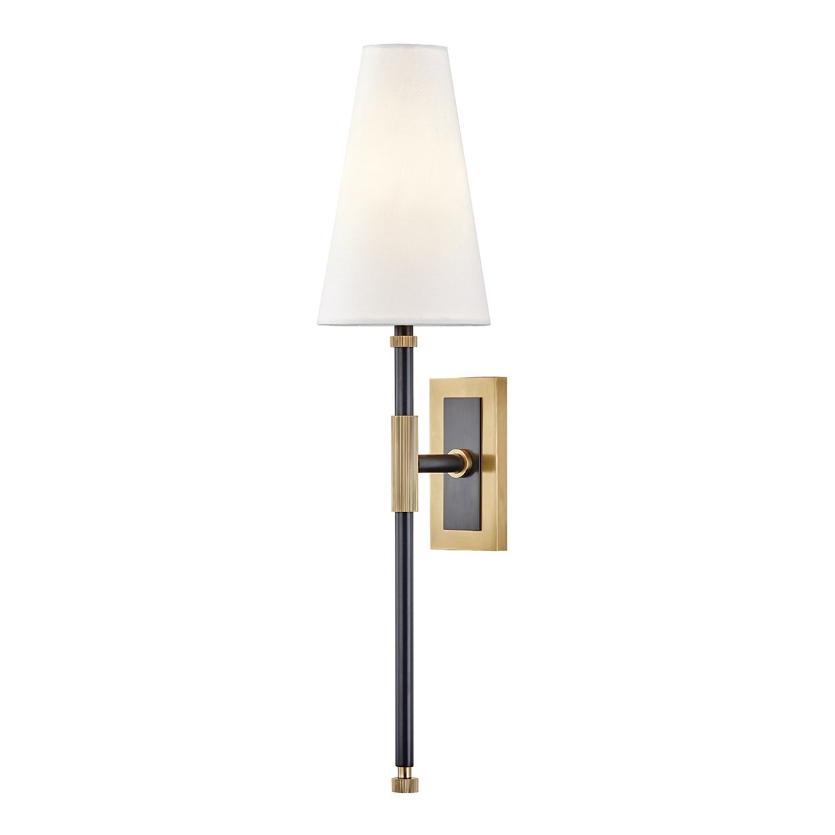 Hudson Valley Bowery Tall Wall Light Aged Old Bronze