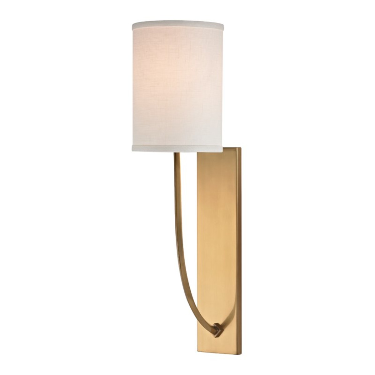 Hudson Valley Colton Wall Light Aged Brass