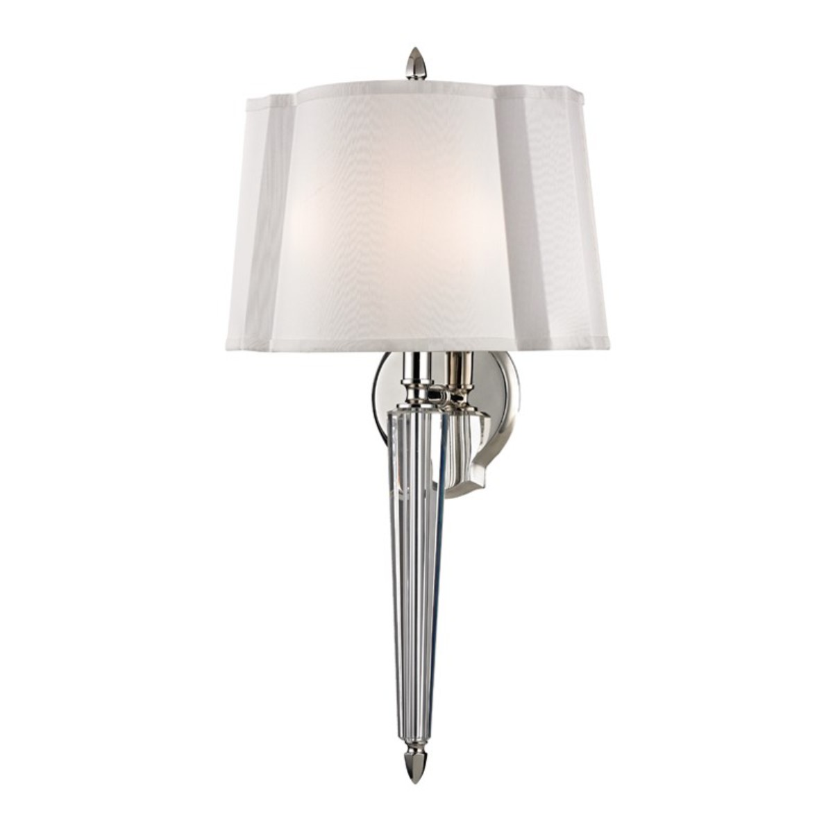Hudson Valley I Oyster Bay Wall Sconce I Polished Nickel