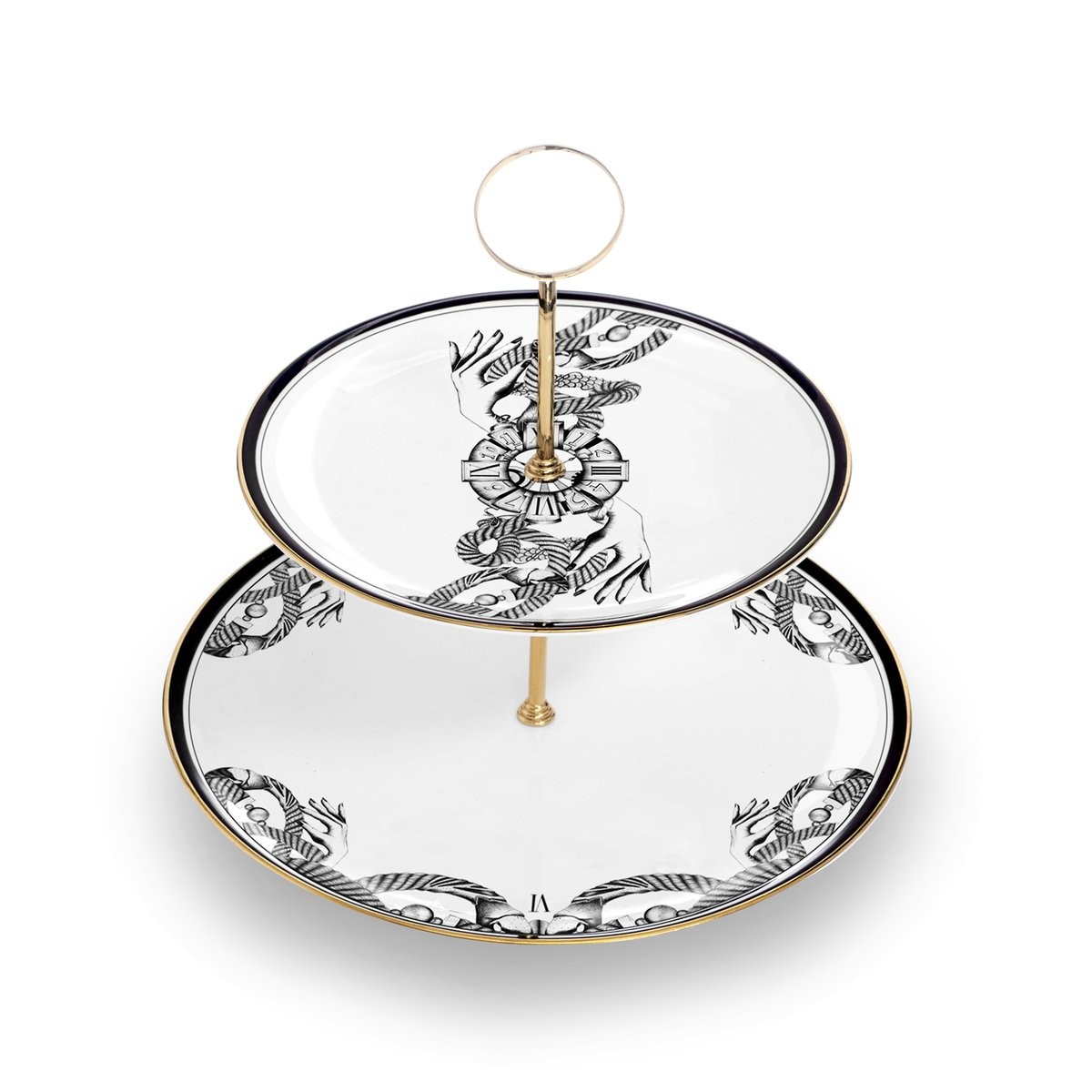 Lauren Dickinson Clarke | The Divineness of Time 2-Tier Cake Stand