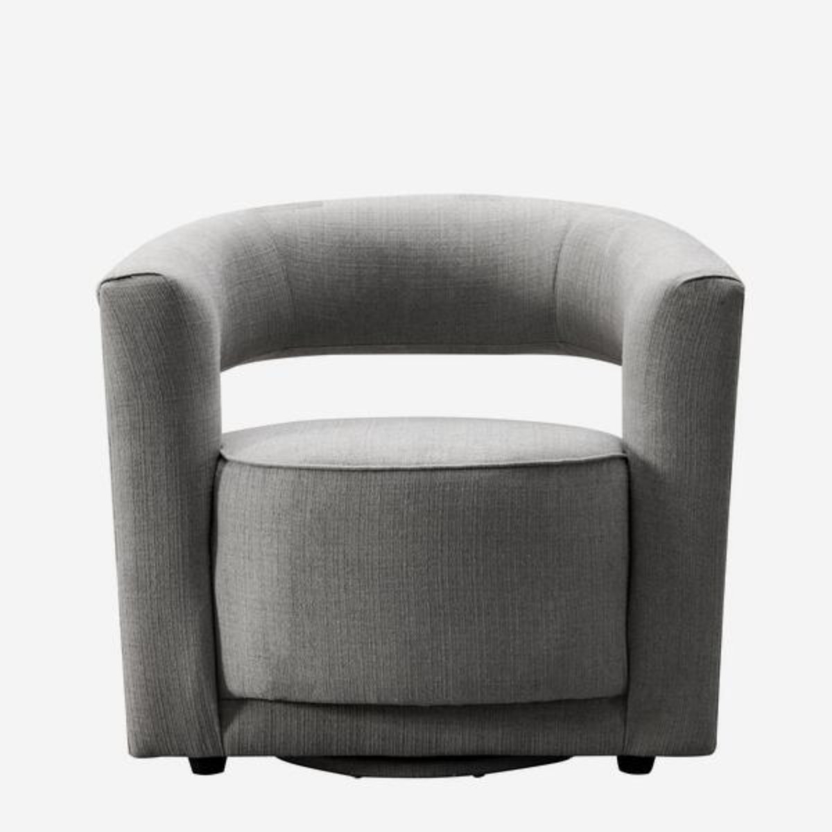 Andrew Martin | Madison Swivel Chair Grey Weave