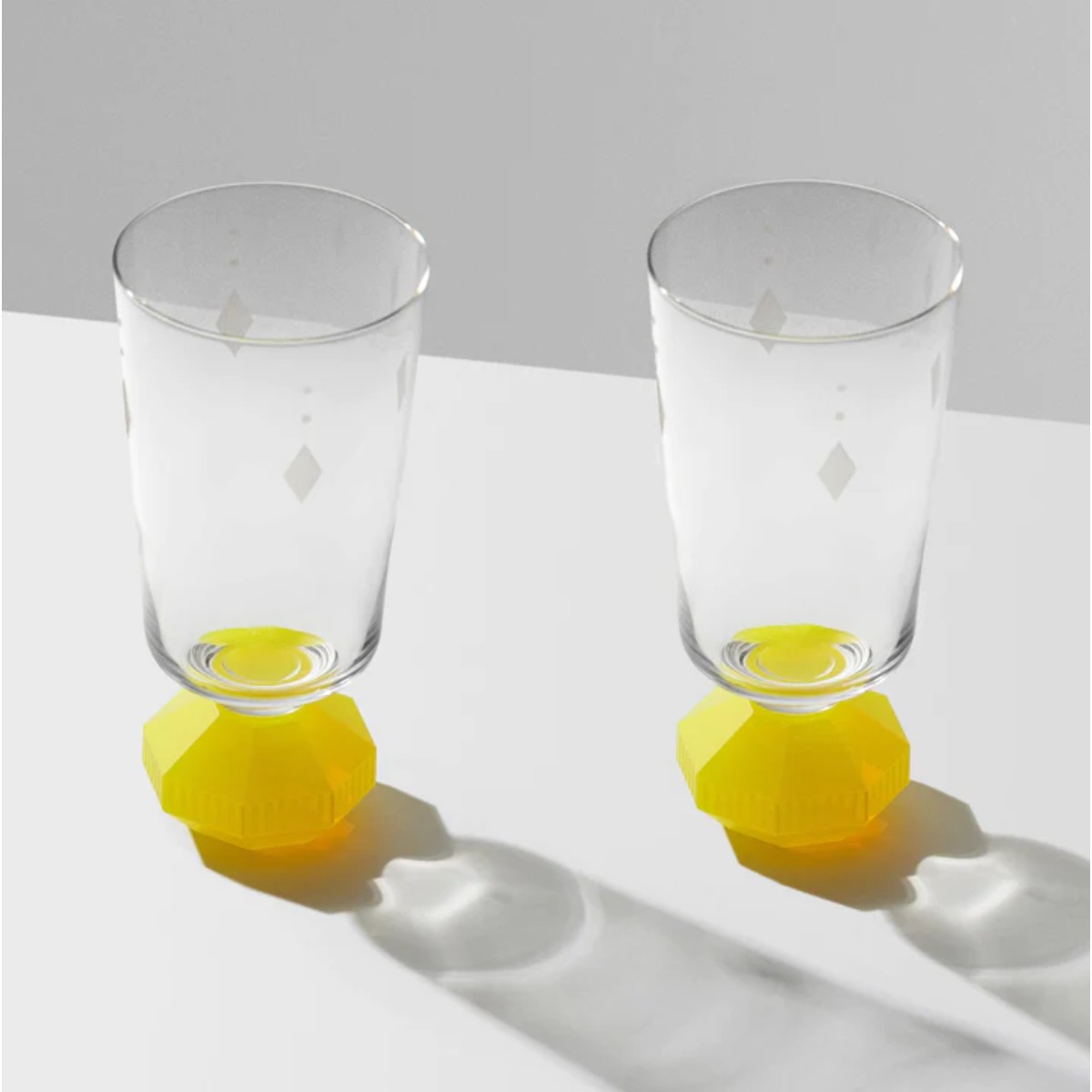Reflections Copenhagen I Chelsea Tall Crystal Glass (set of 2) Chelsea Tall Crystal Glass (set of 2) | Neon Yellow