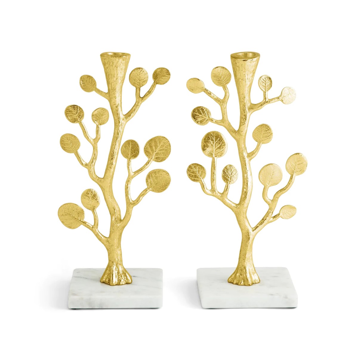 Michael Aram | Botanical Leaf Gold Candleholders