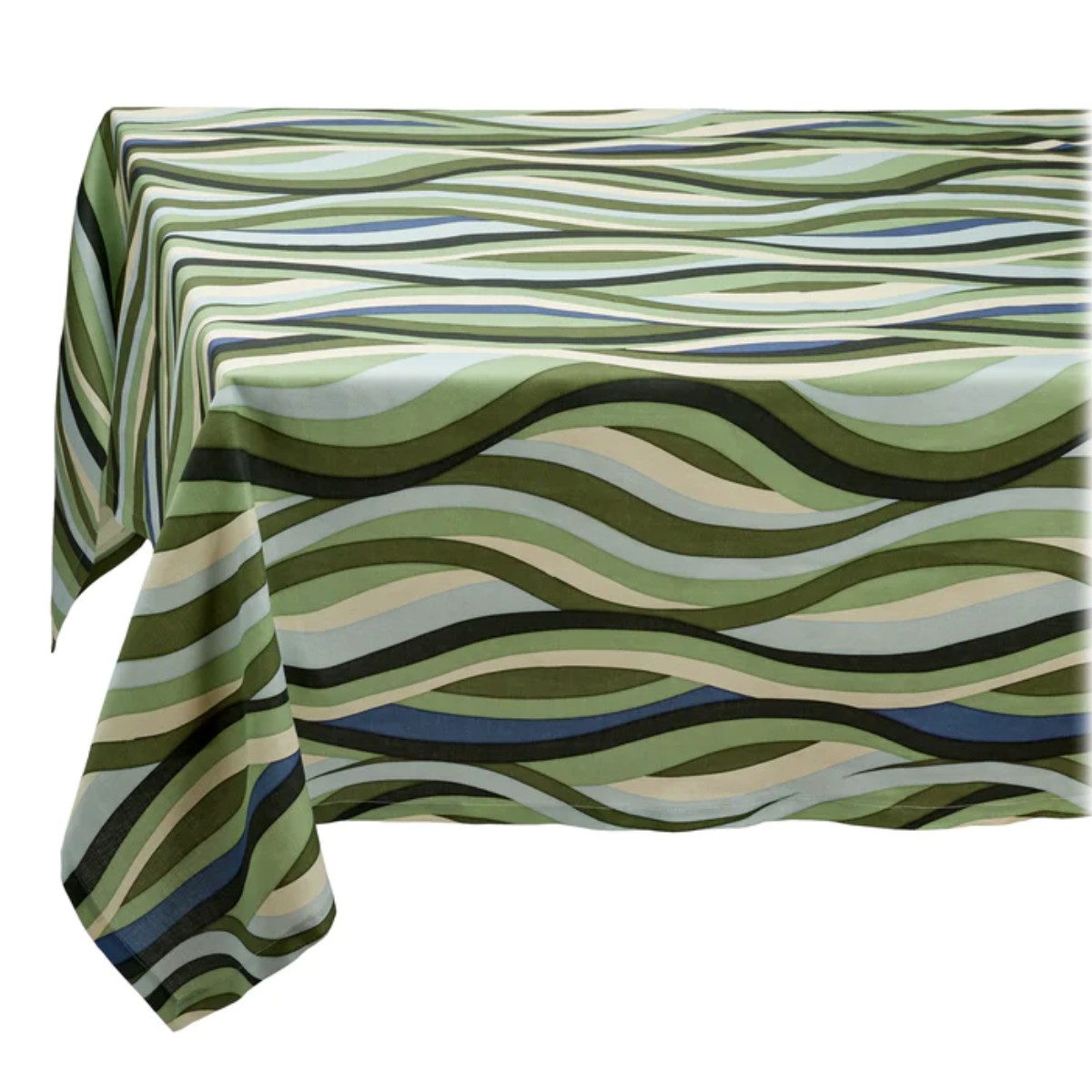 L’Objet | Landscape Tablecloth - Medium | Blue and Green