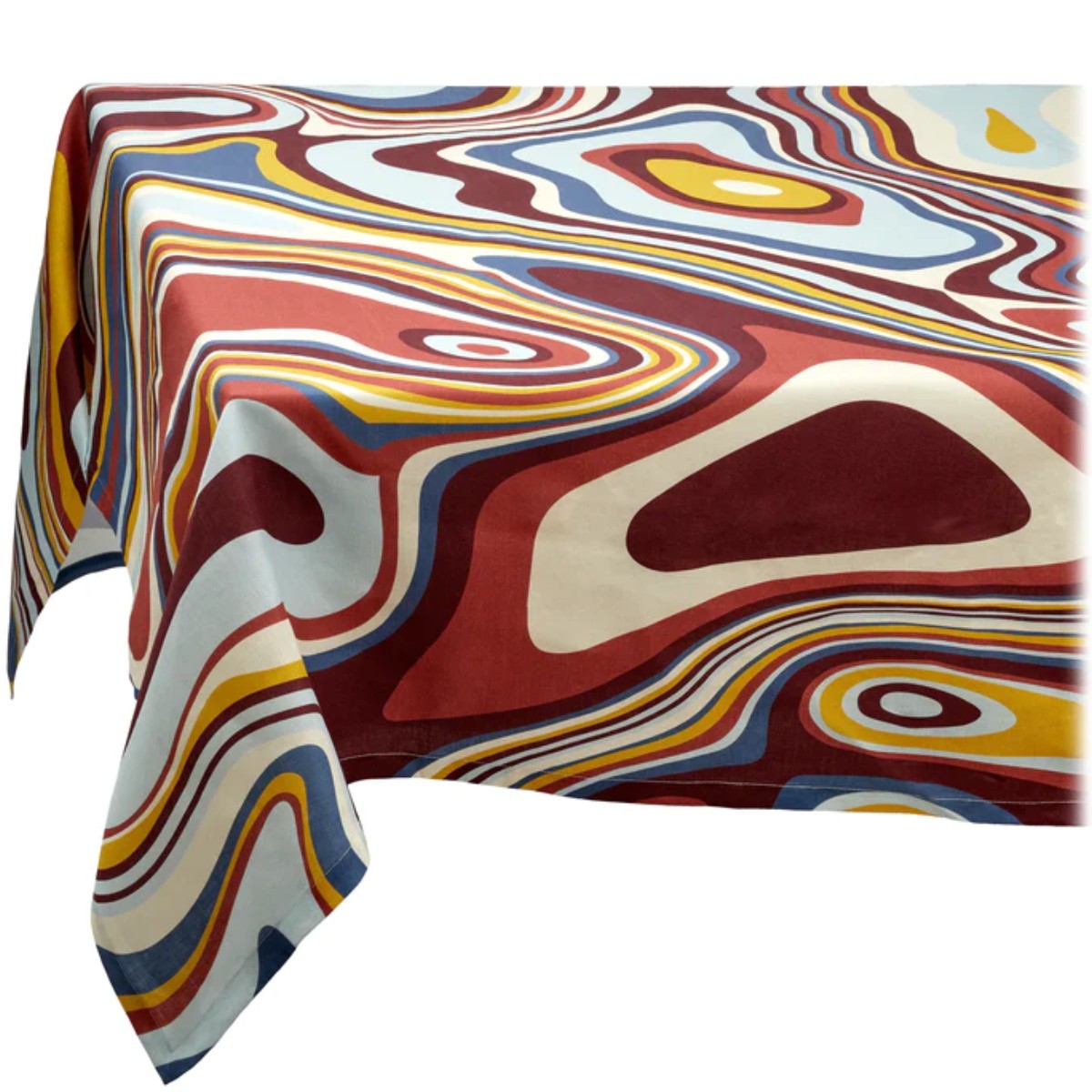 L’Objet | Waves Tablecloth - Large | Multi-Colour