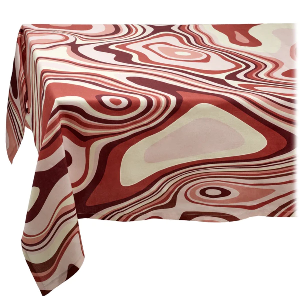 L’Objet | Waves Tablecloth - Large | Pink