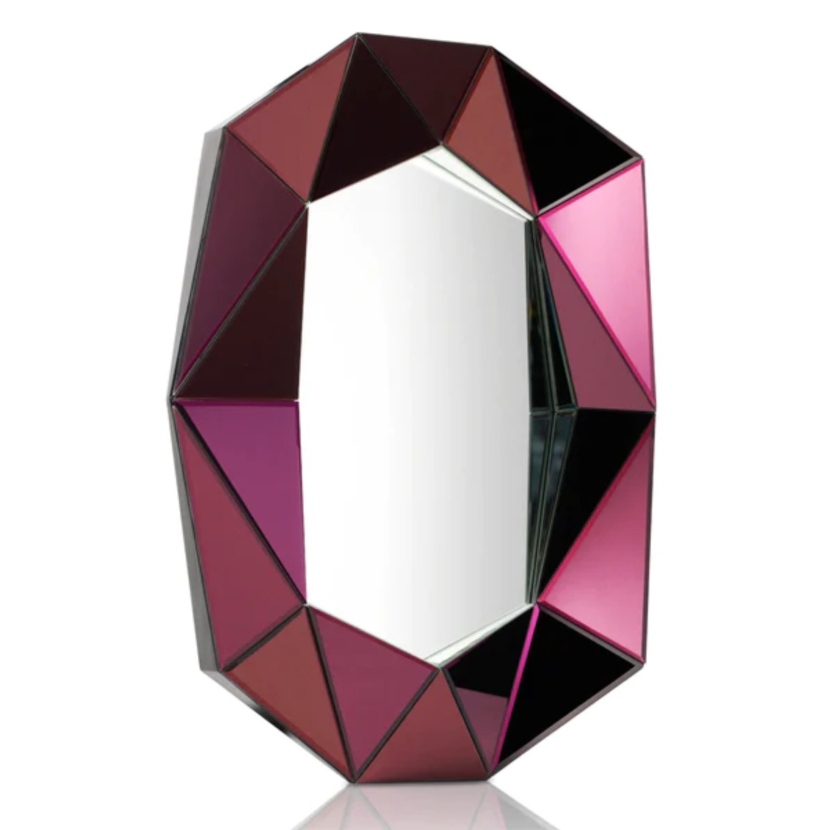 Reflections Copenhagen | Diamond Mirror Small Burgundy
