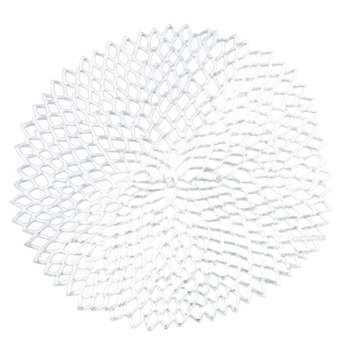 Chilewich I Dahlia Placemat Silver
