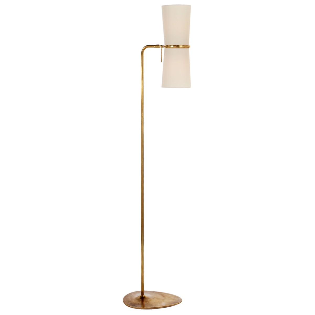 AERIN | Clarkson Floor Lamp | Antique Brass