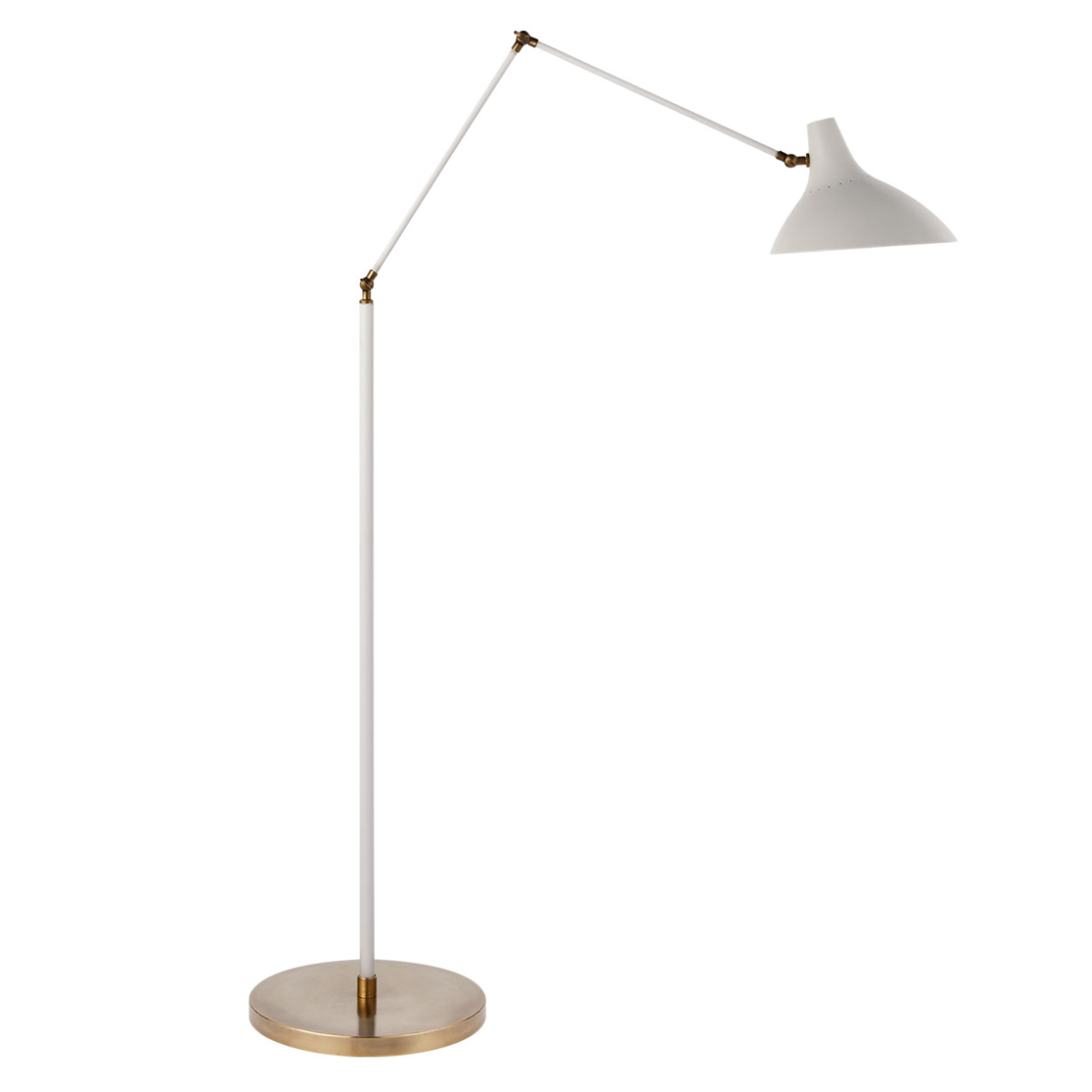 AERIN | Charlton Floor Lamp | Plaster White