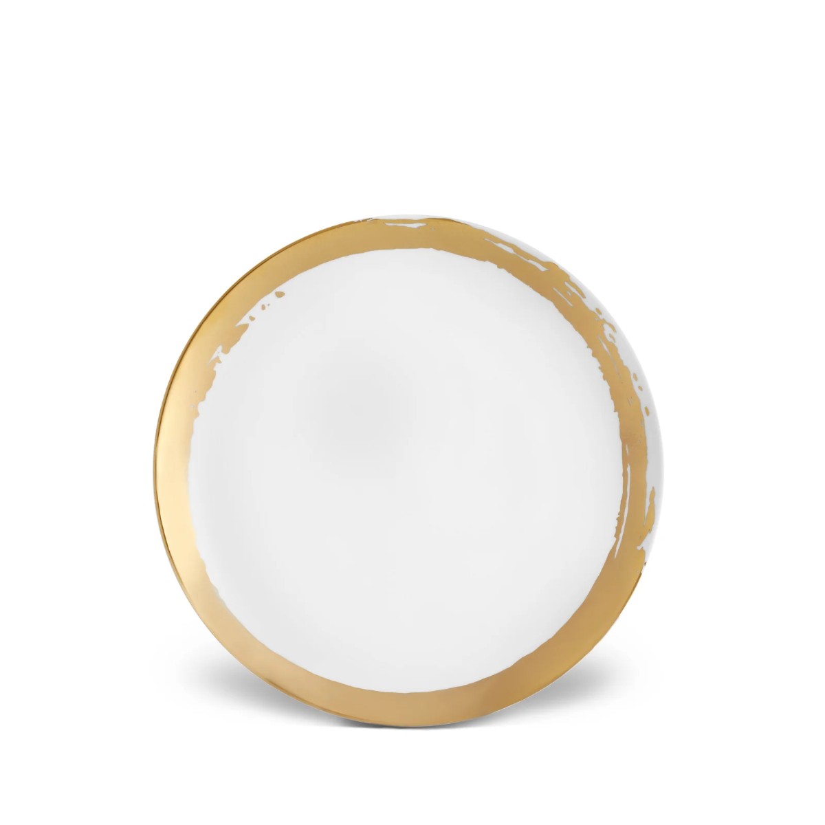 Lobjet Zen Dessert Plate White And Gold