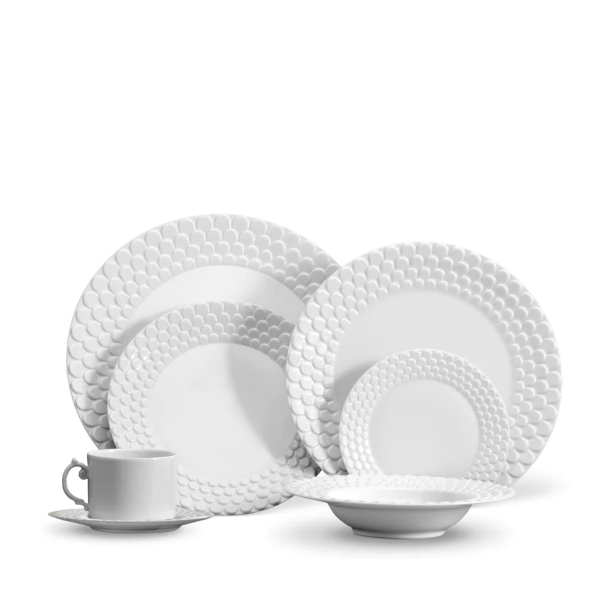 Aegean Dinnerware Set | White