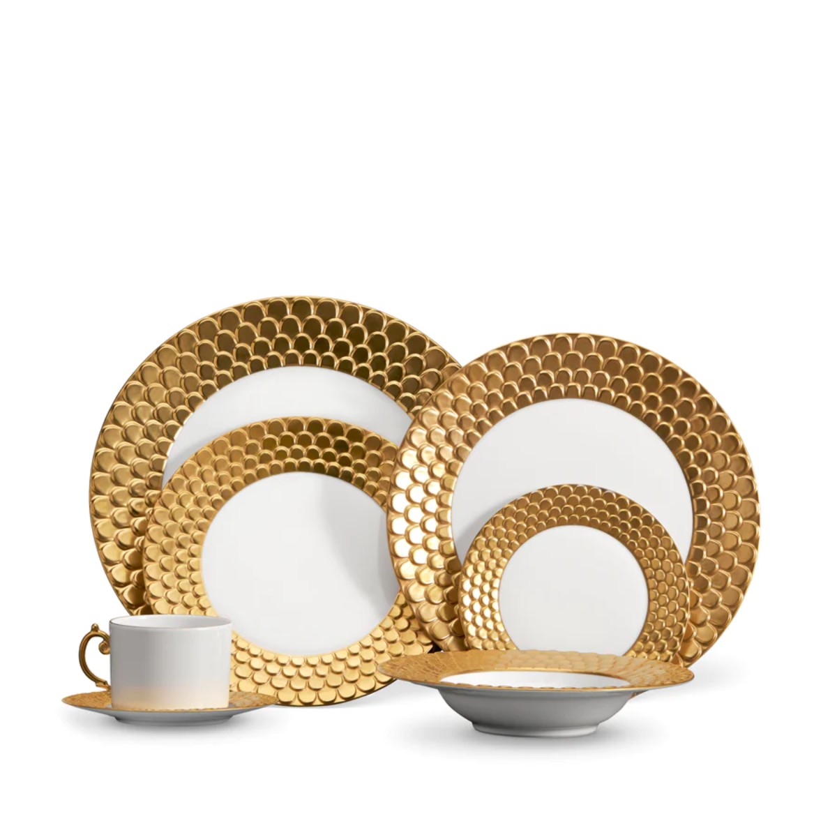 Aegean Dinnerware Set | Gold