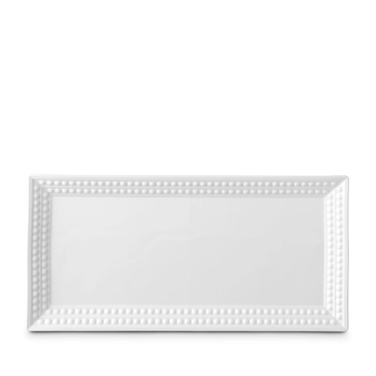L’Objet | Perlee Rectangular Platter | White