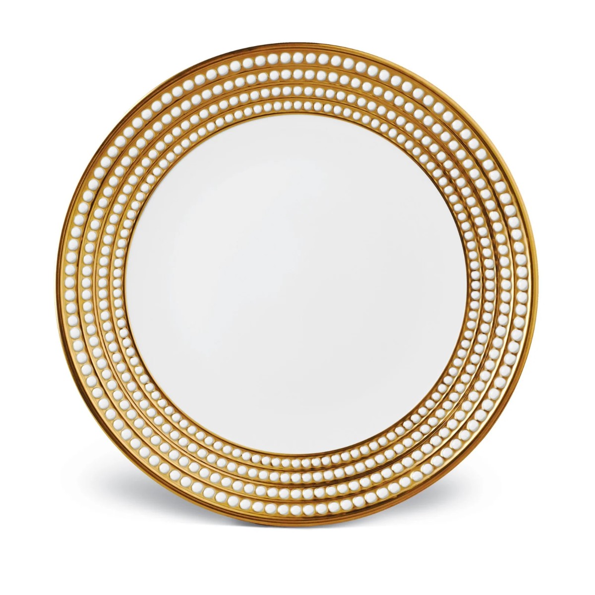 L’Objet | Perlee Round Platter | Gold