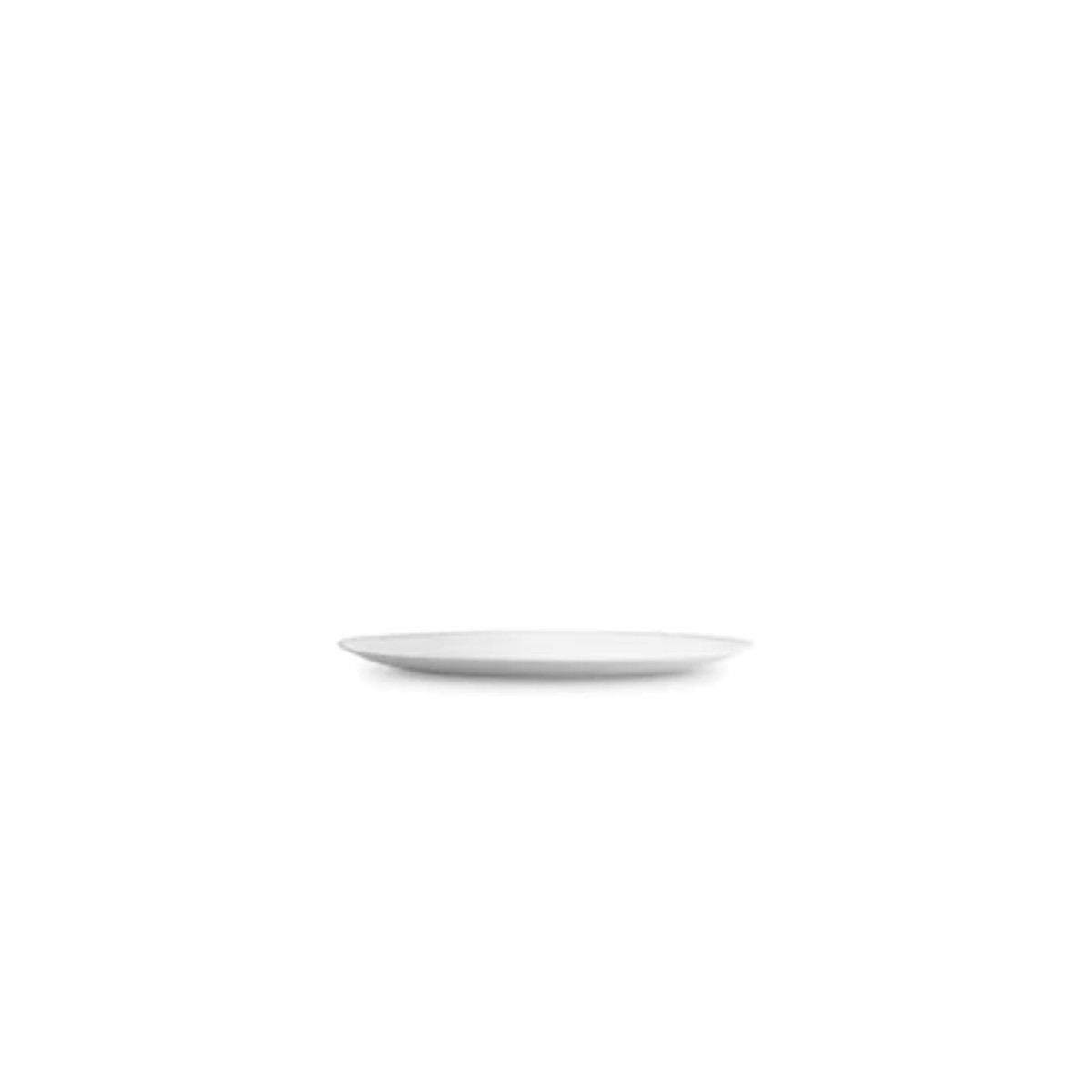 L’Objet | Soie Tressee Oval Platter - Large | White