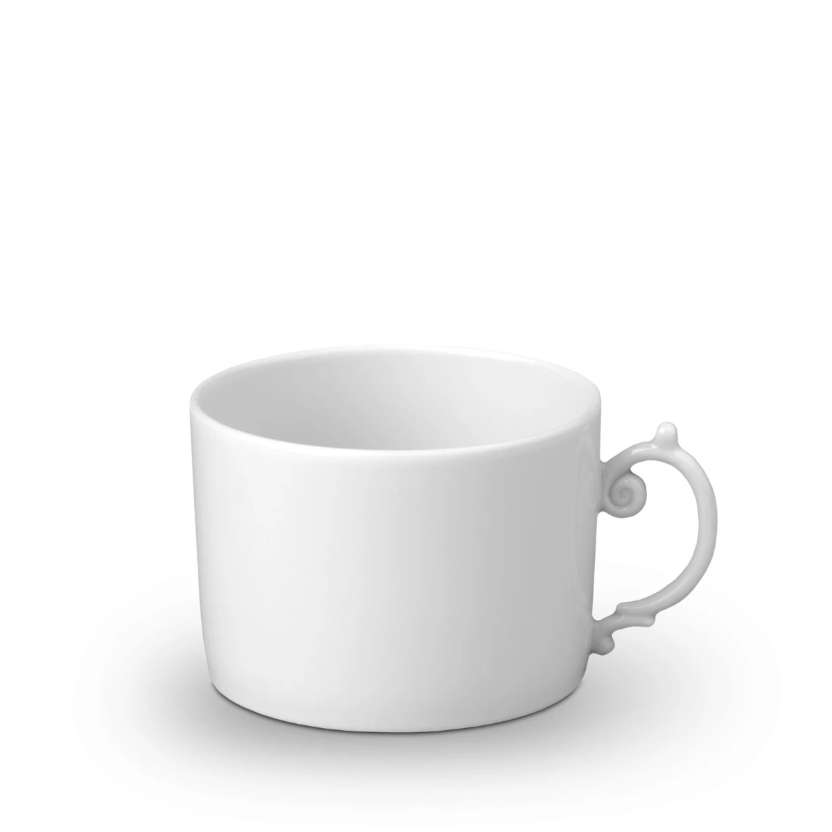 L’Objet | Aegean Tea Cup + Saucer | White