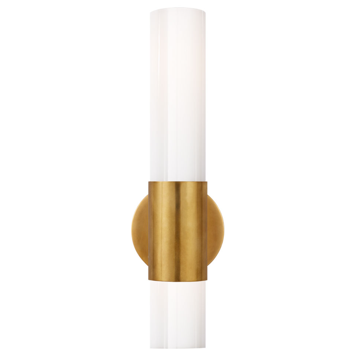 AERIN | Penz Cylindrical Wall Light | Antique Brass