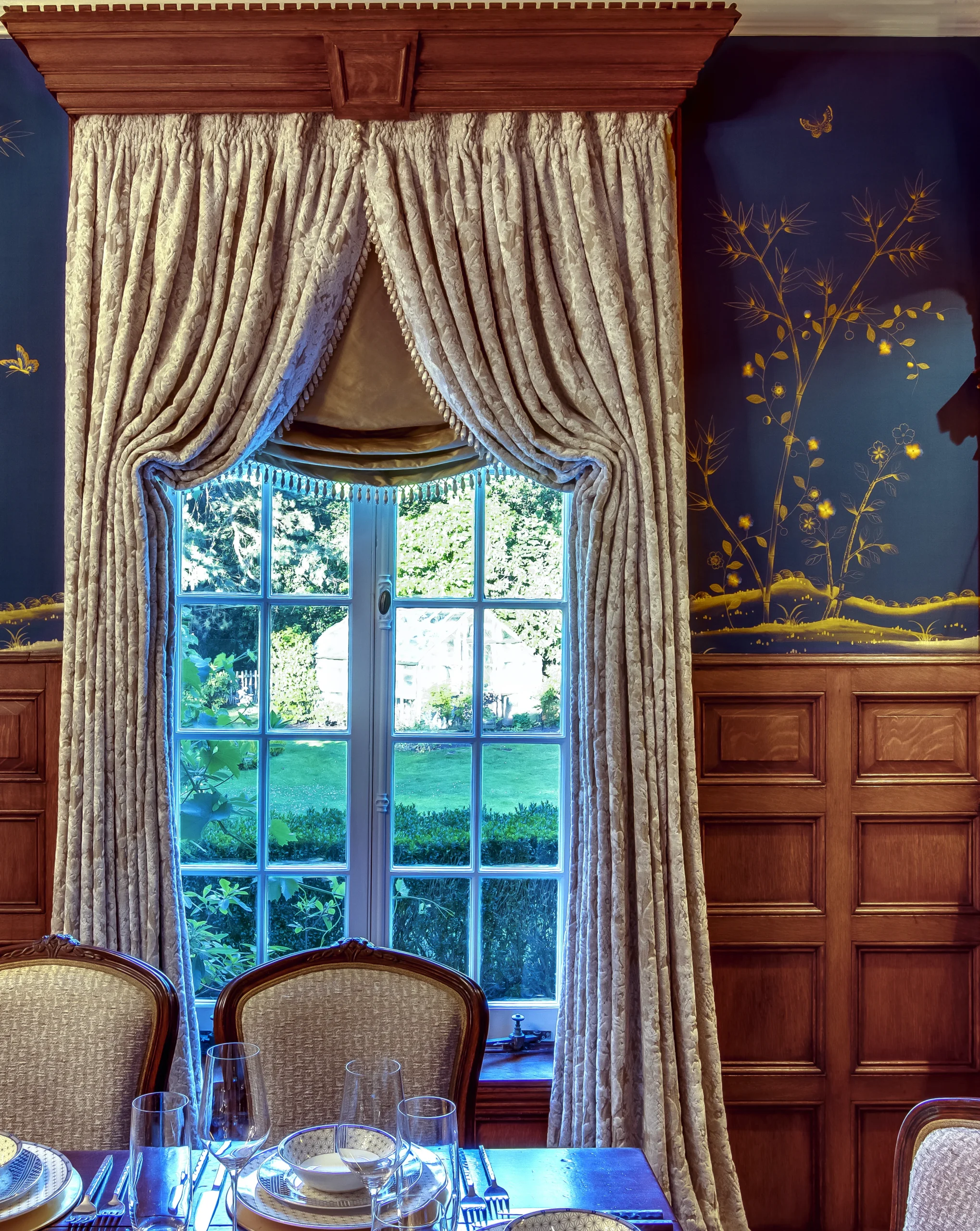 Austrian strung curtains