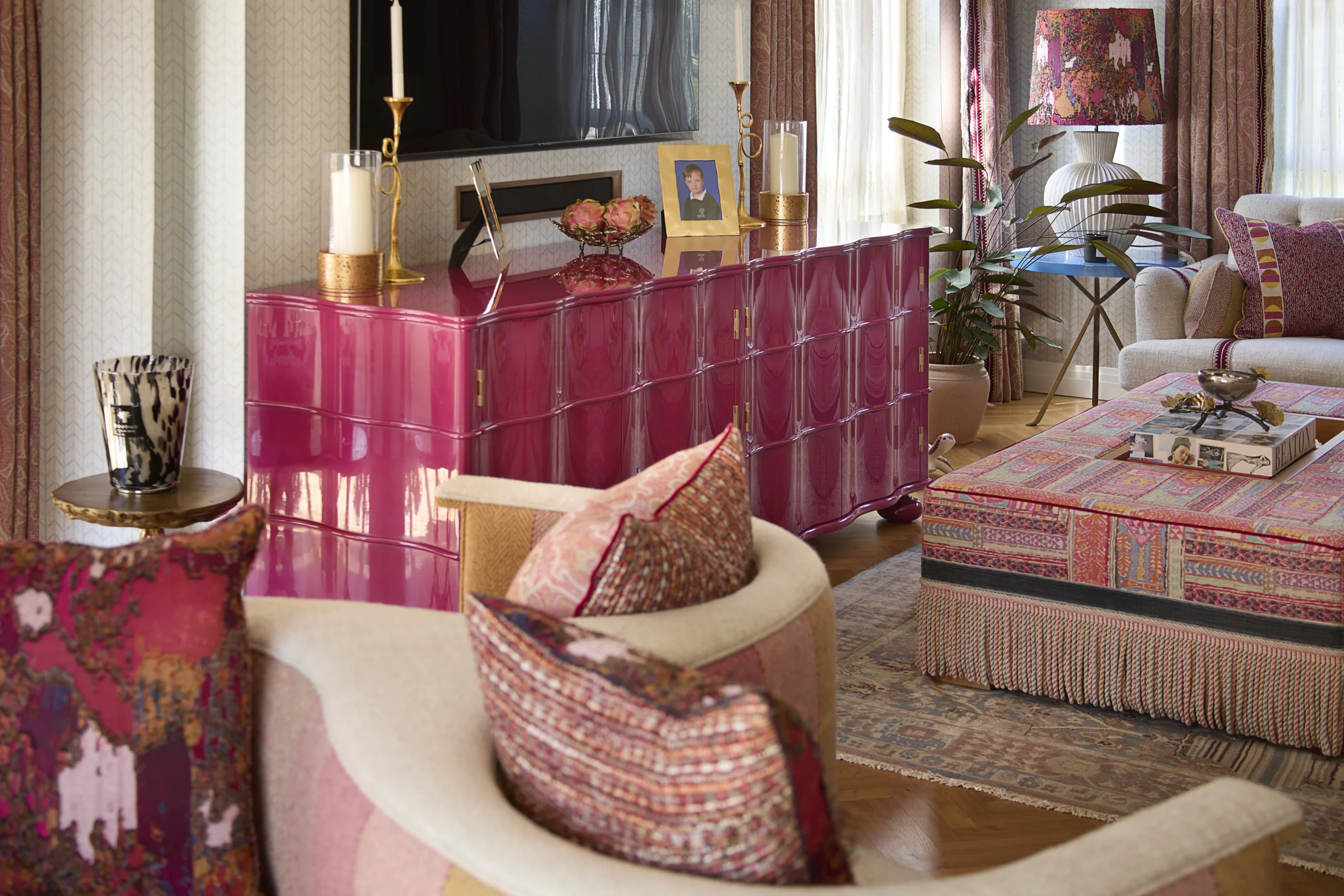 Luxury interior design lounge