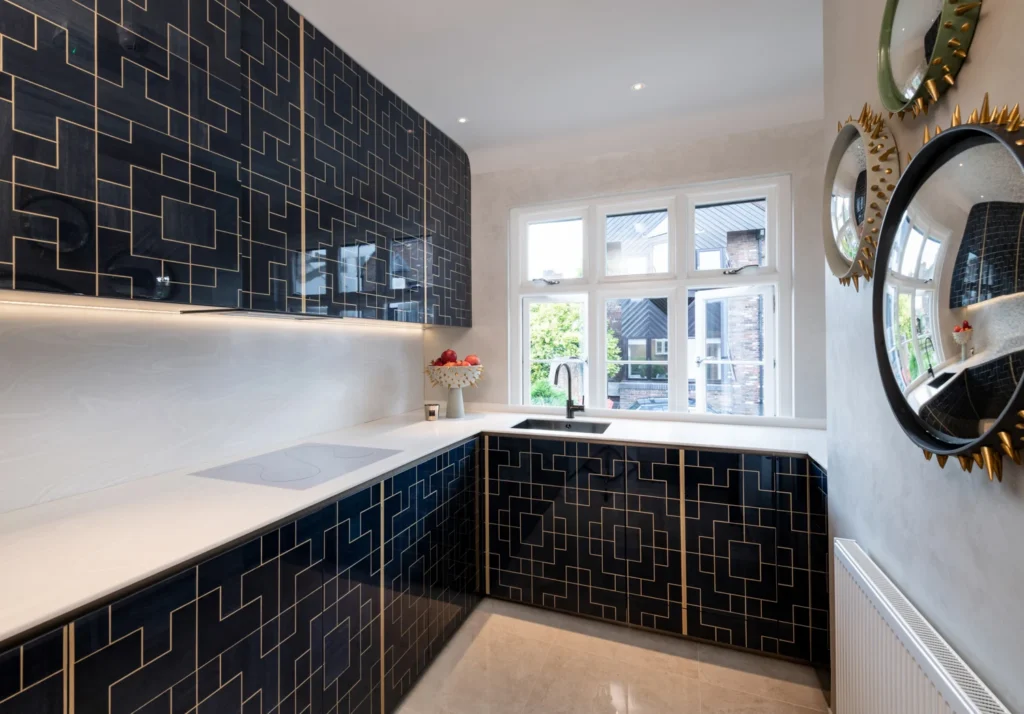 Fretwork kitchen design