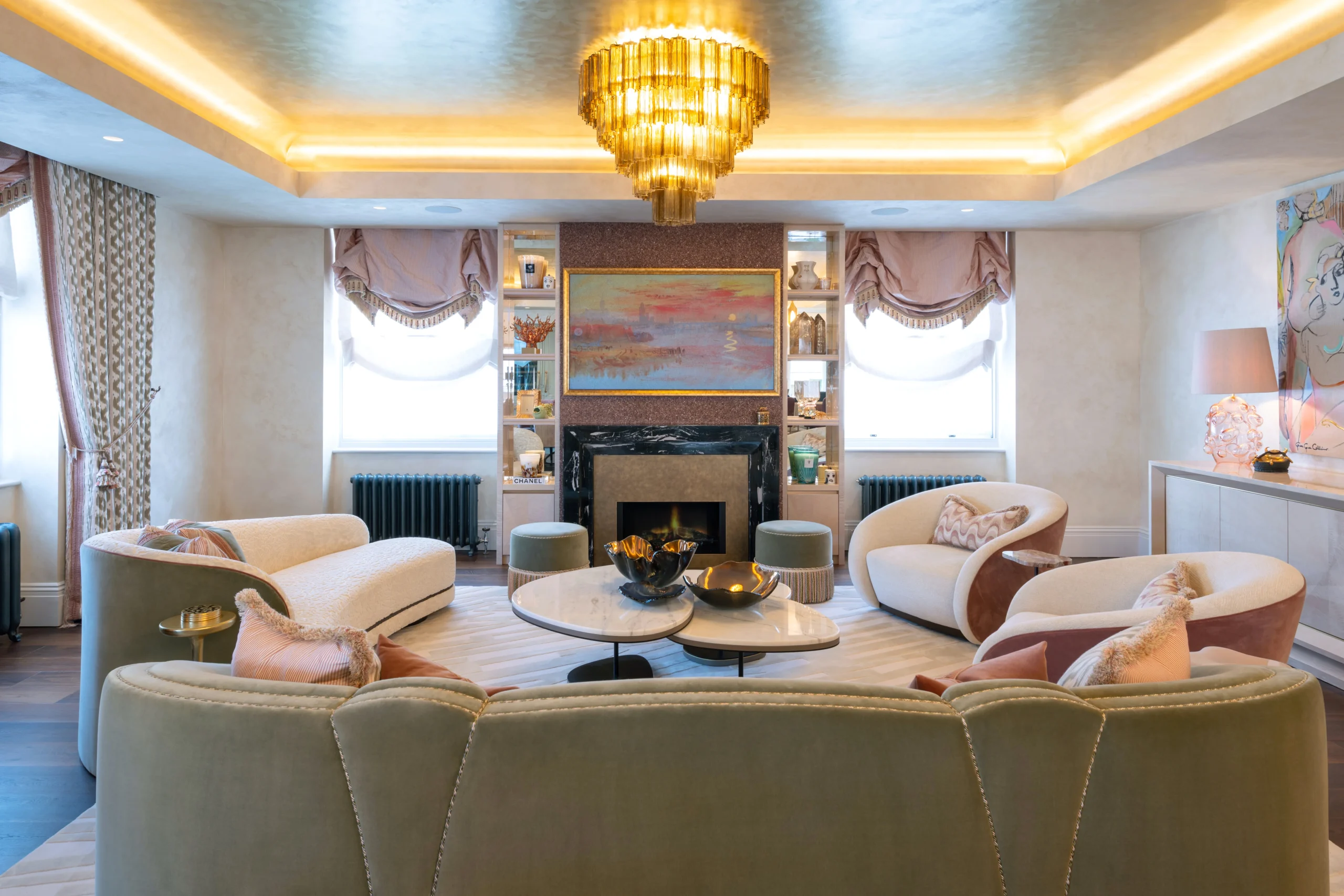 covent garden lounge apartment interior design