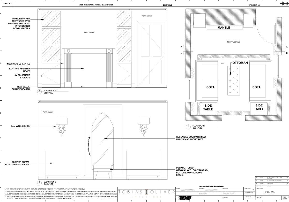 Small Lounge Project Example 1