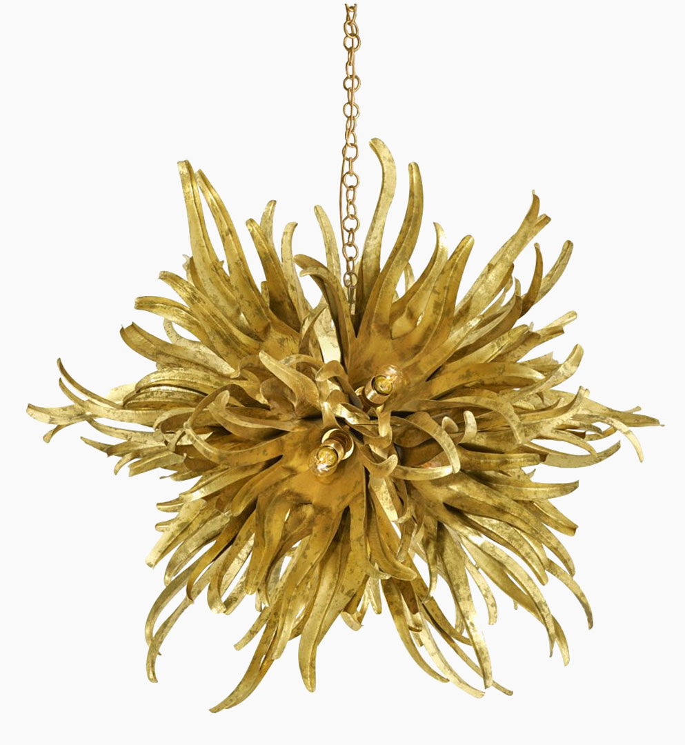 Figure 1 Urchin Chandelier in BODU Gold Figure 1 Urchin Chandelier in BODU Gold