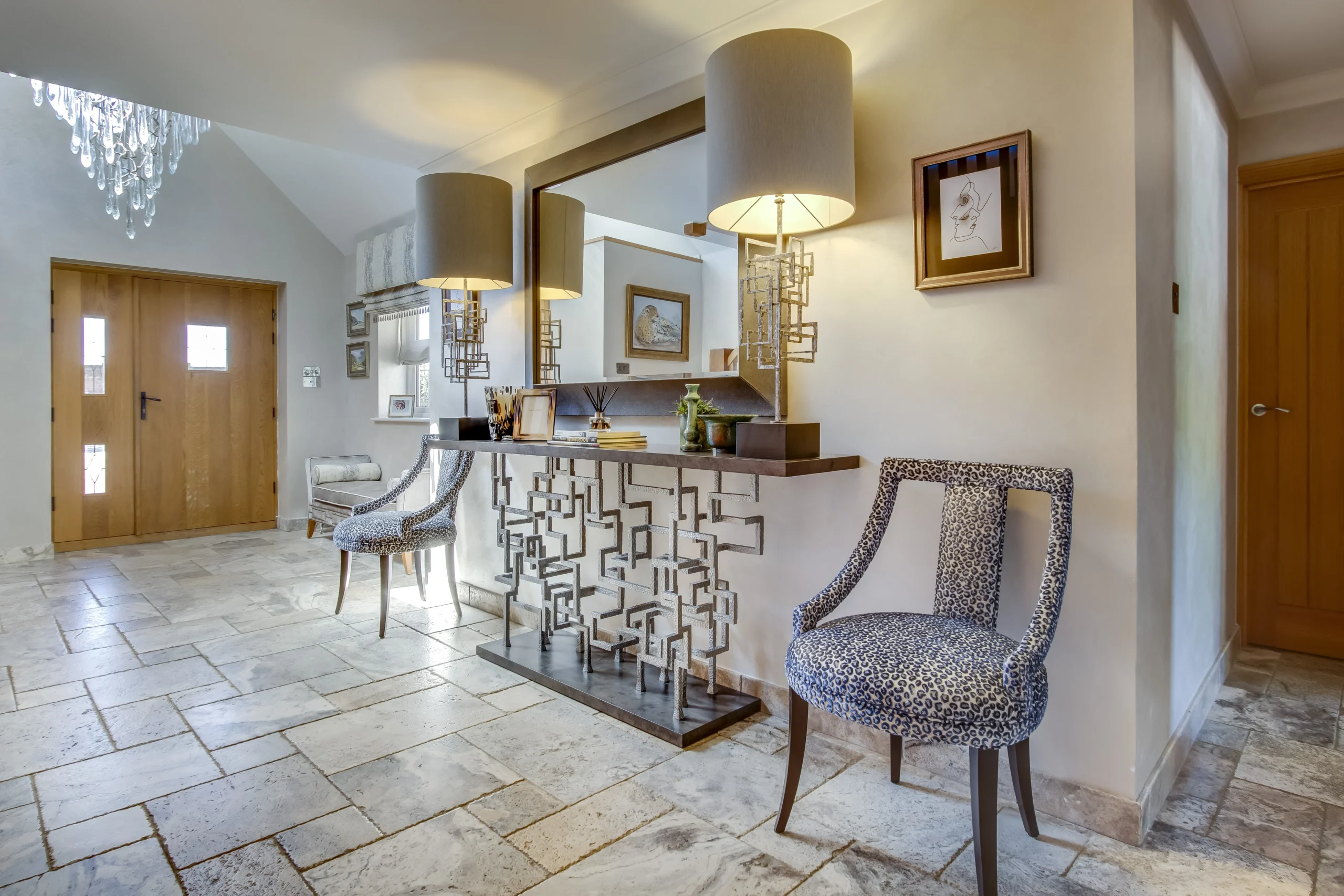 Country Farmhouse Entrance
