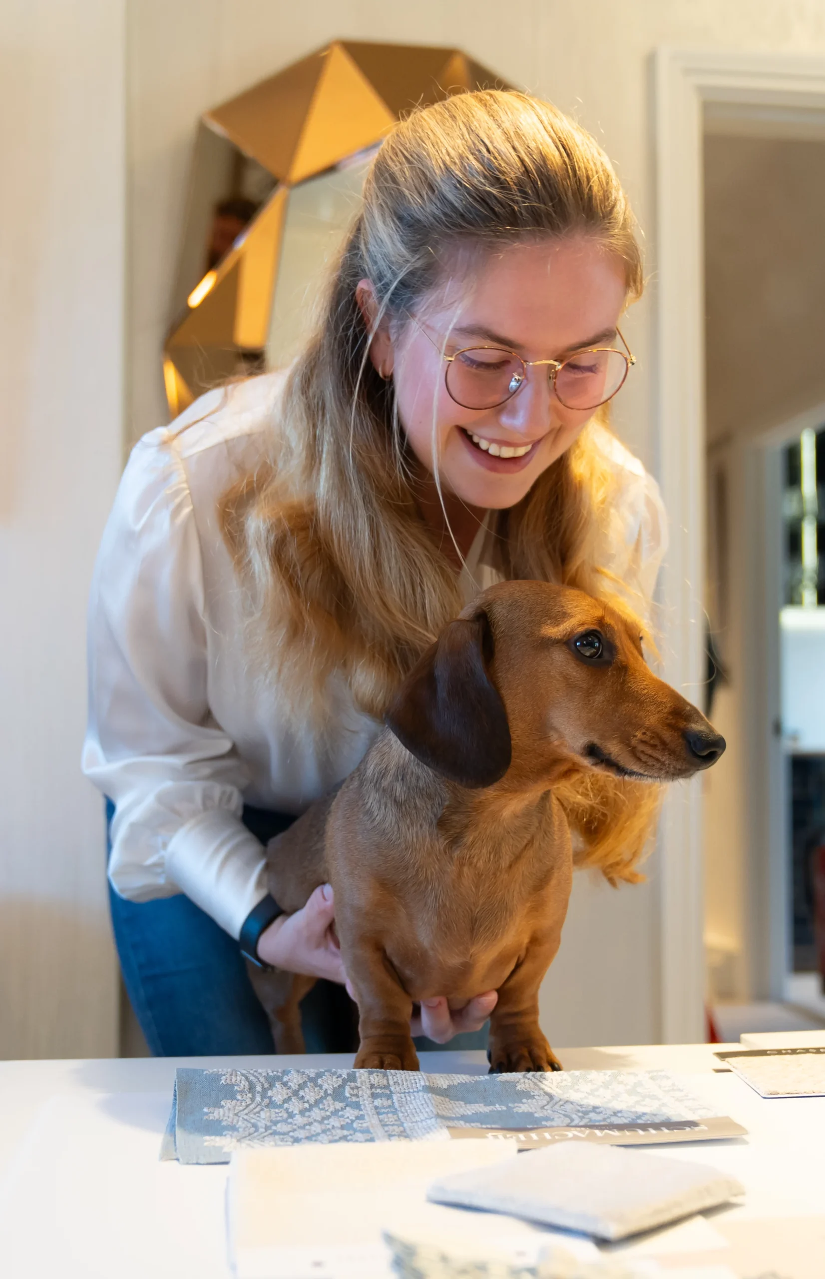 DESIGNER AND OTTO WORKING