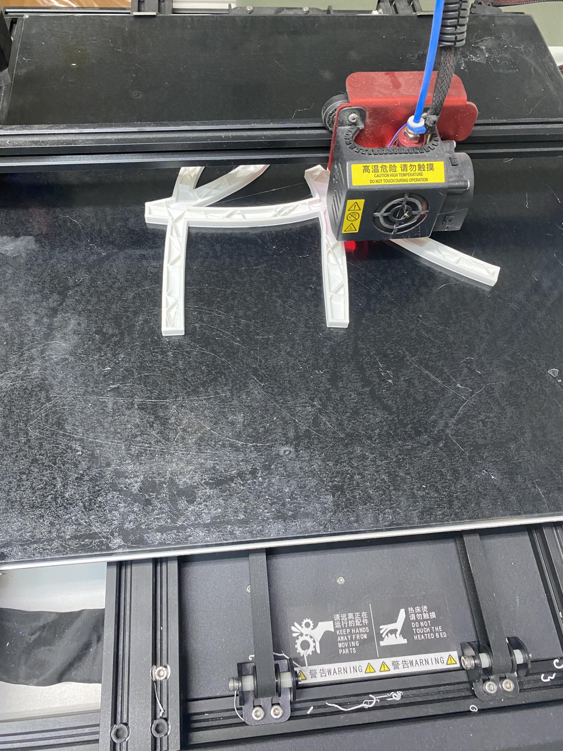 Fig 1. 3D printer working its magic! Fig 1. 3D printer working its magic!