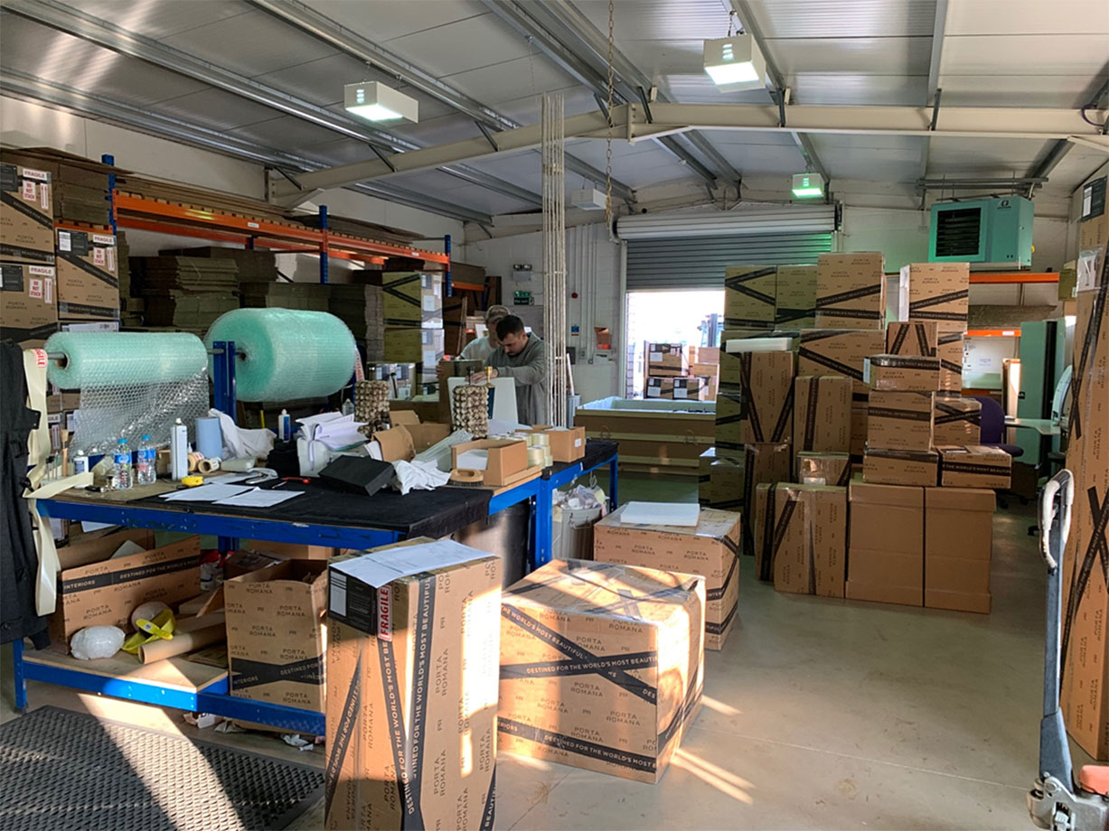 Figure 16 Packing Room Figure 16 Packing Room