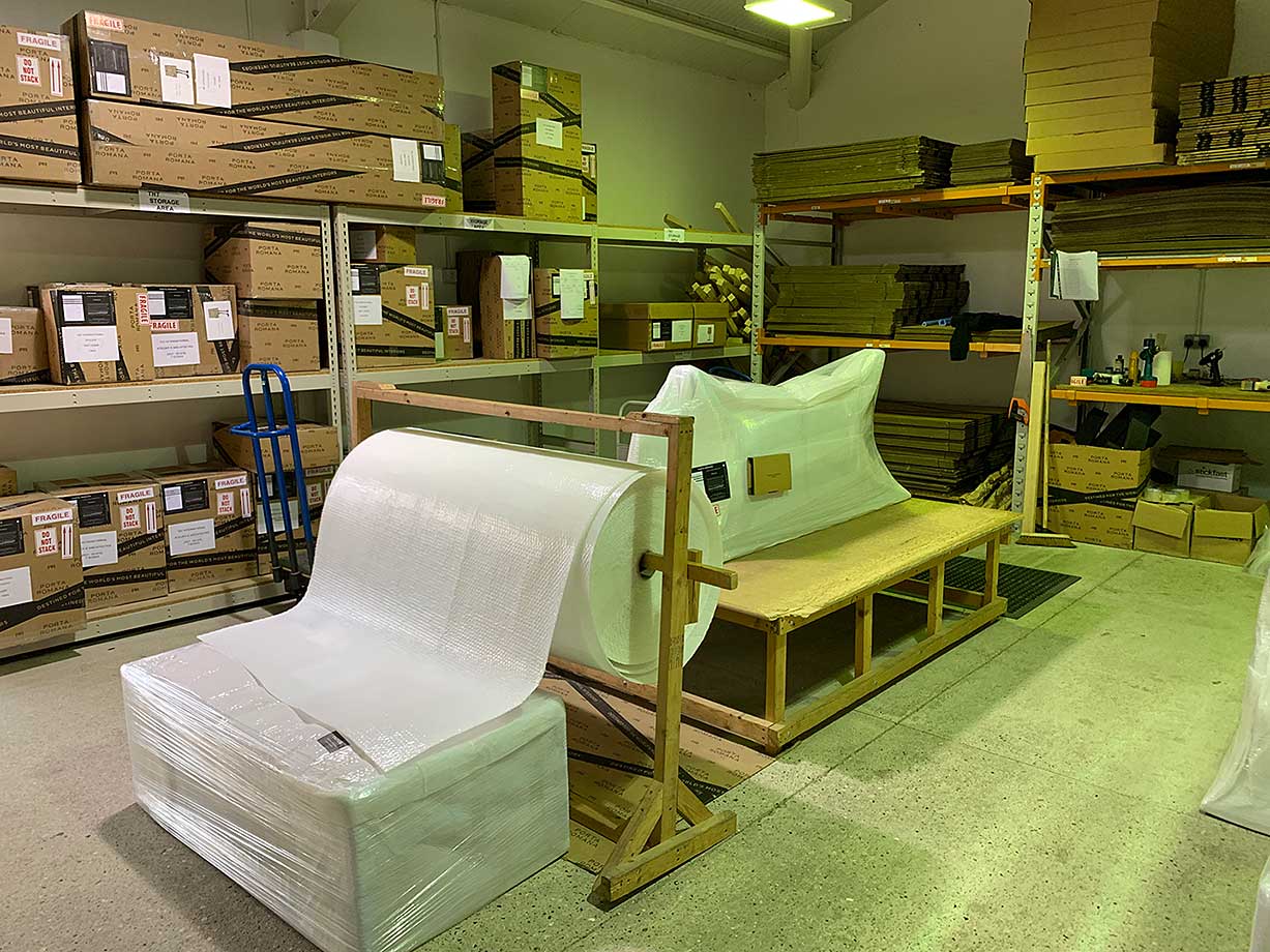 Figure 15 Wrapping Room Figure 15 Wrapping Room