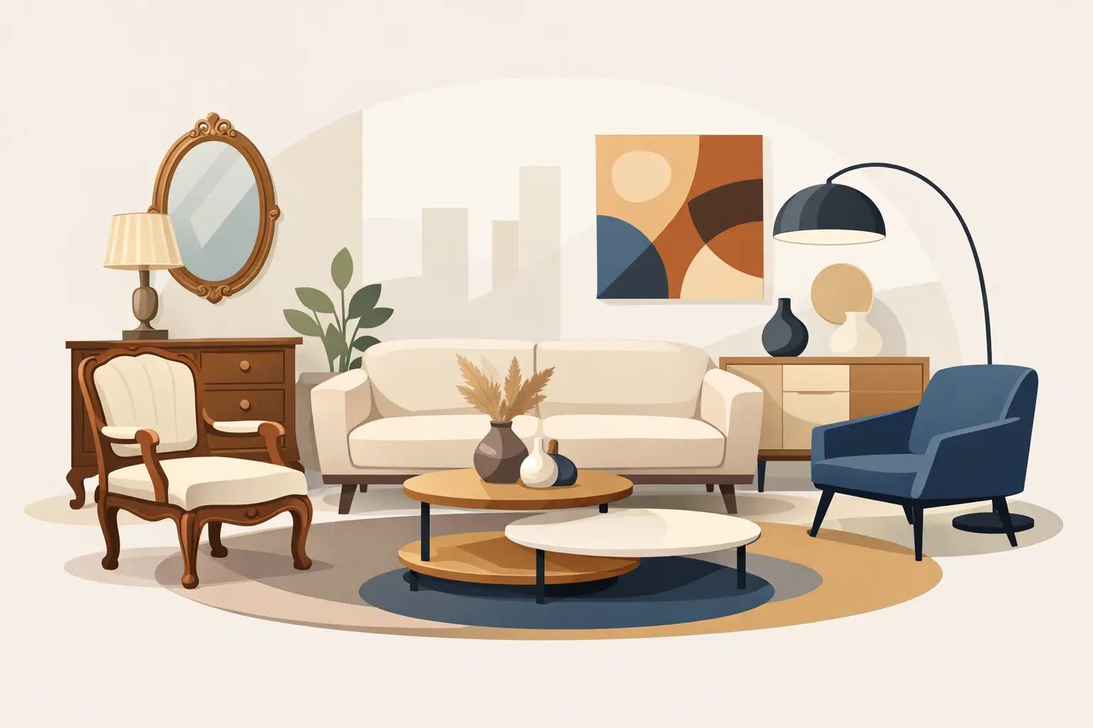 A Guide to Mixing Antique and Modern Furniture