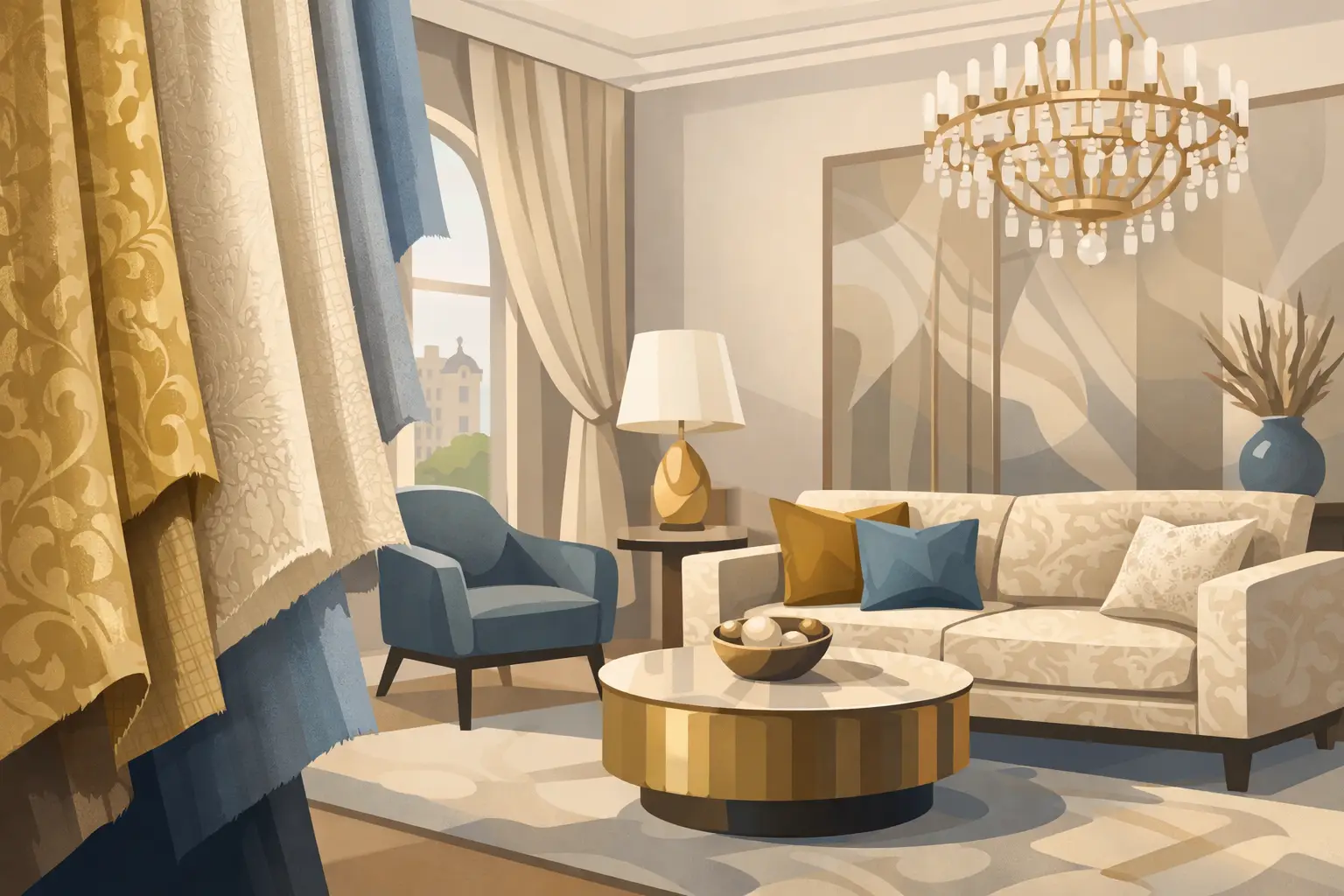 Rubelli Fabrics in Luxury Interiors