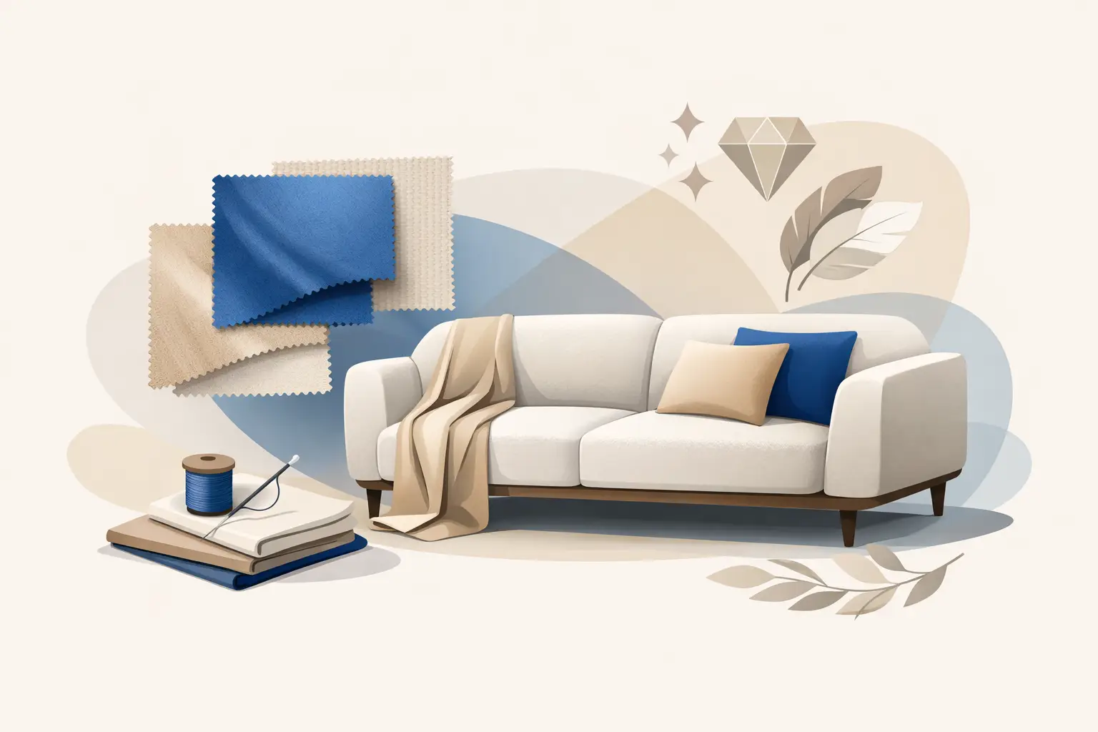 Best Fabrics for Luxury Sofas, Explained