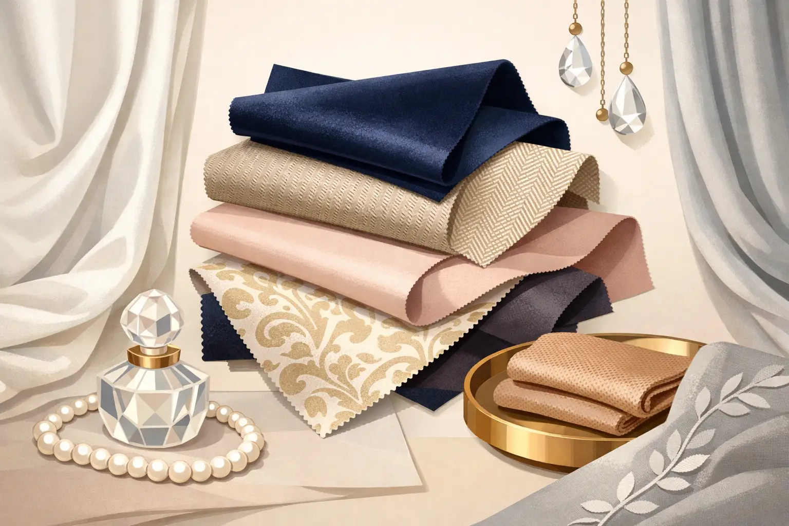 How to Mix Luxury Fabrics Beautifully