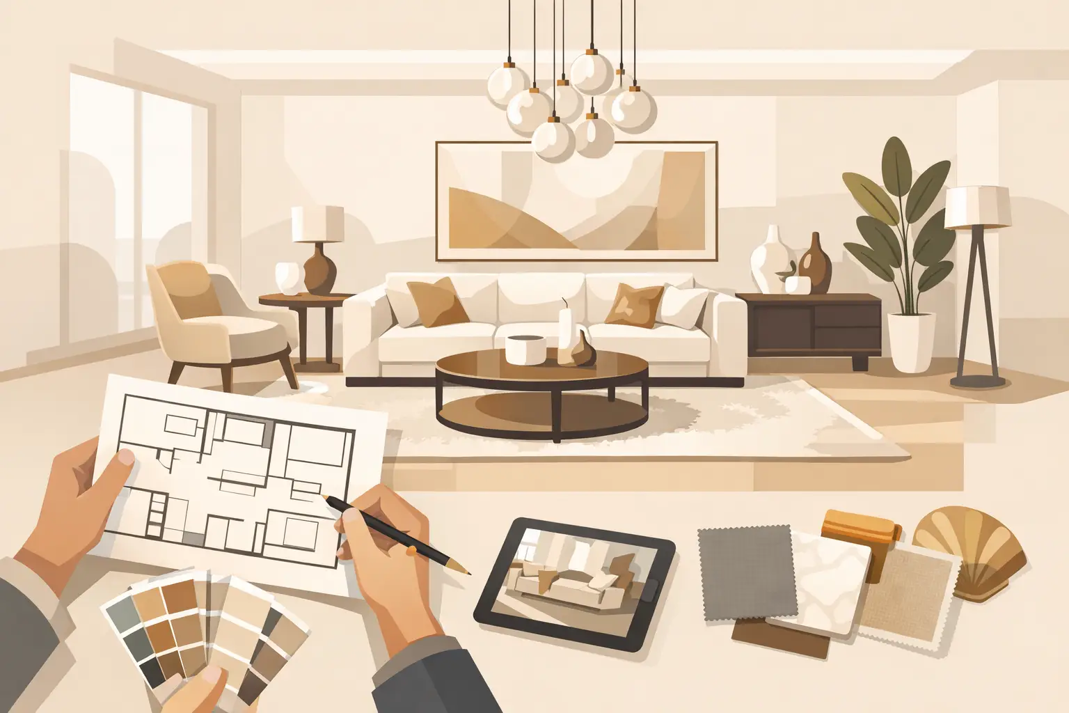 How to Plan a Luxury Living Room