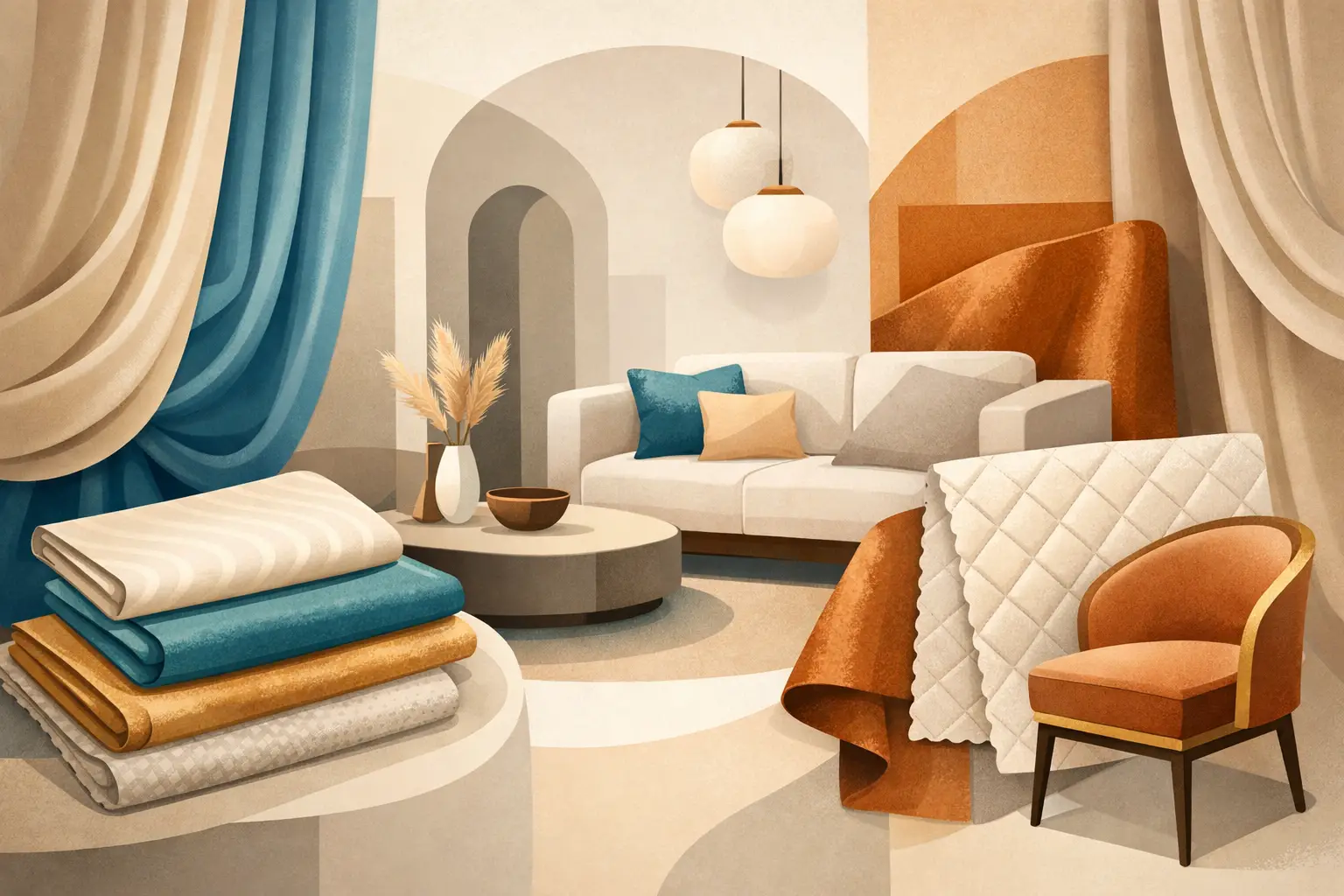 Luxury Interior Fabrics That Shape a Room
