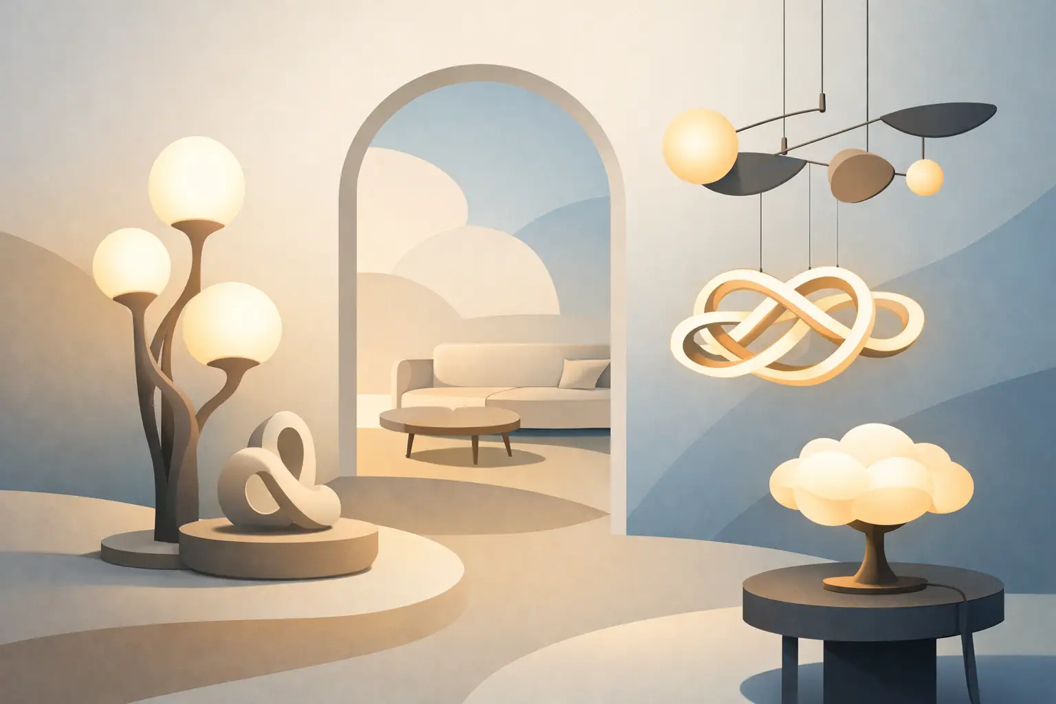 The Future of Sculptural Lighting at Home