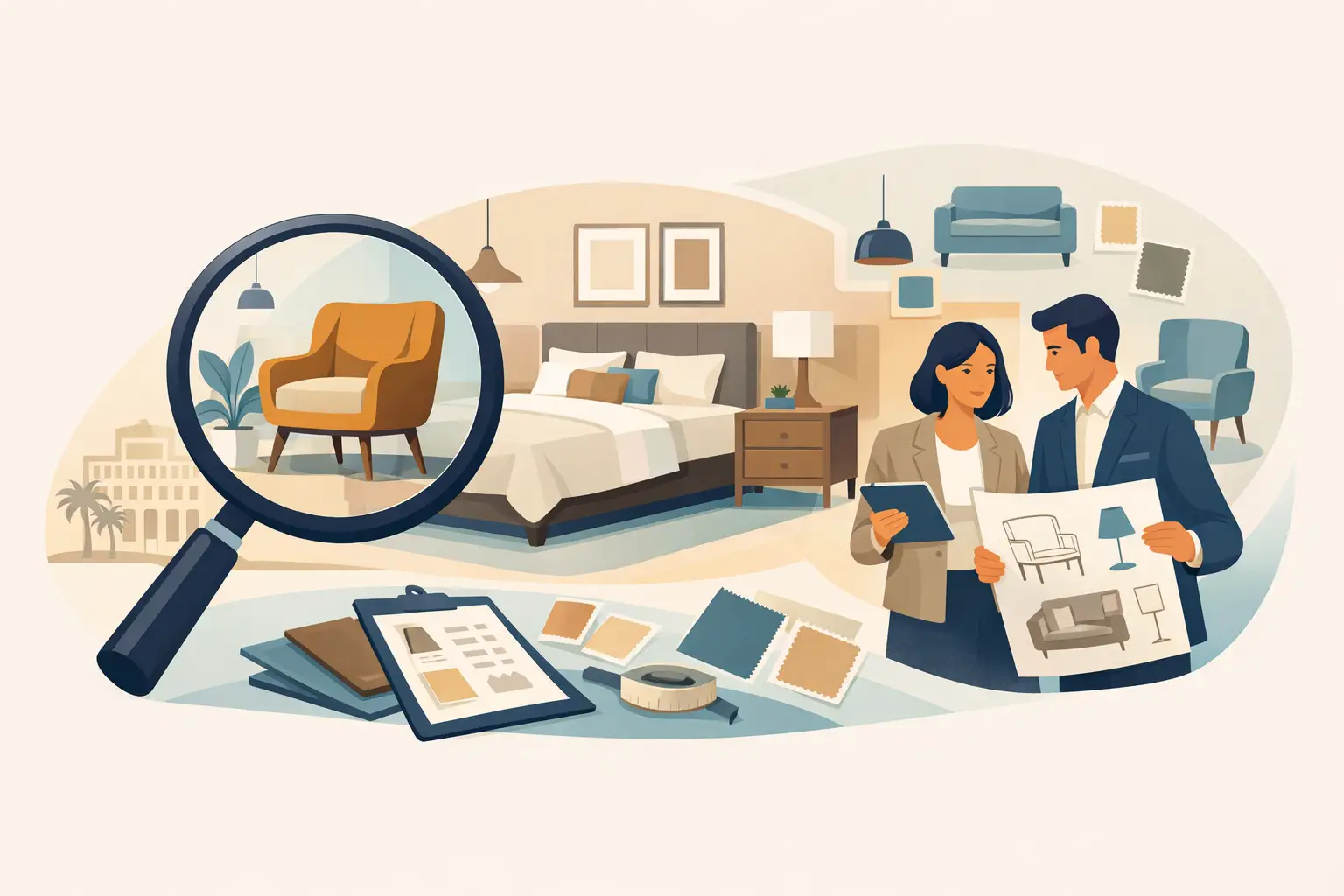 Boutique Hotel Furniture Sourcing, Considered