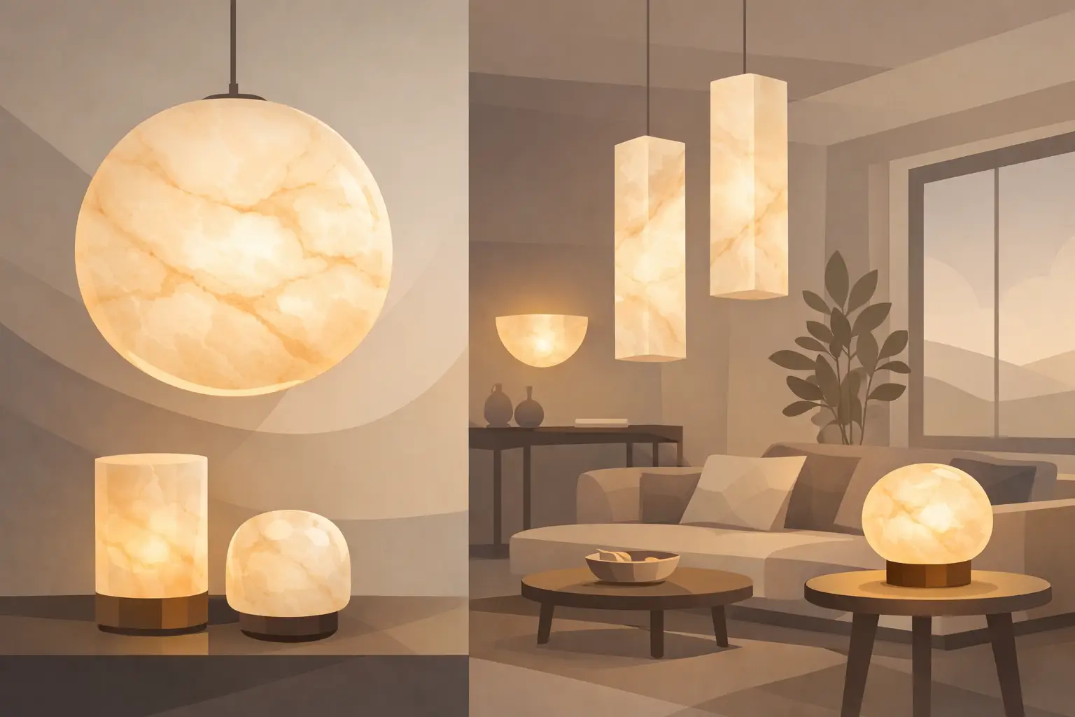 How to Choose Alabaster Lighting for Your Home