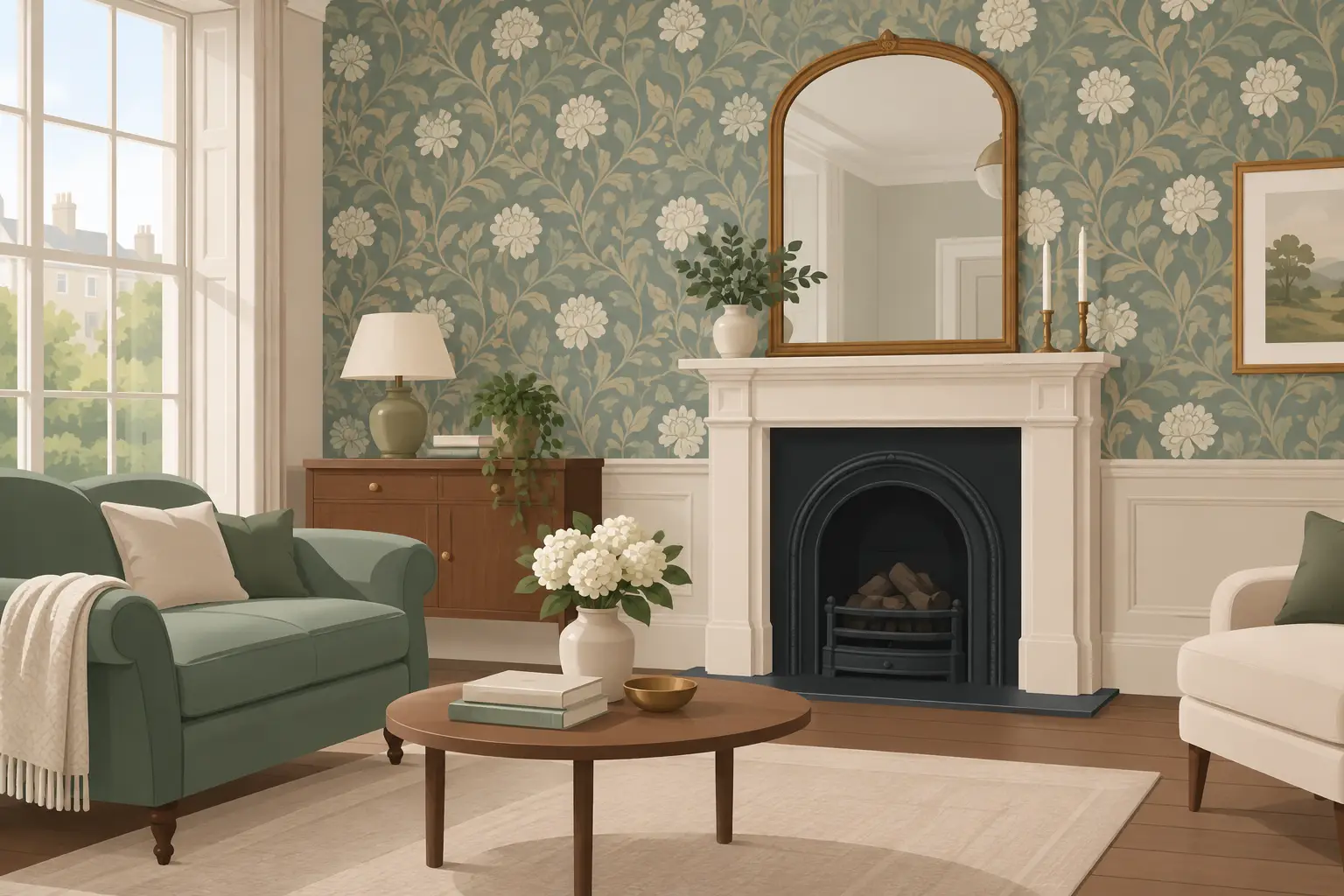 Designer Wallpaper for Period Homes, Beautifully Chosen